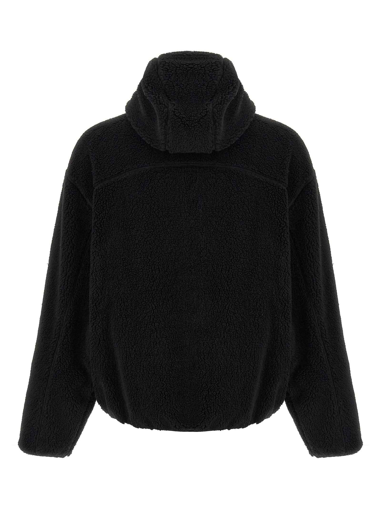 Black Polyester Sweatshirt
