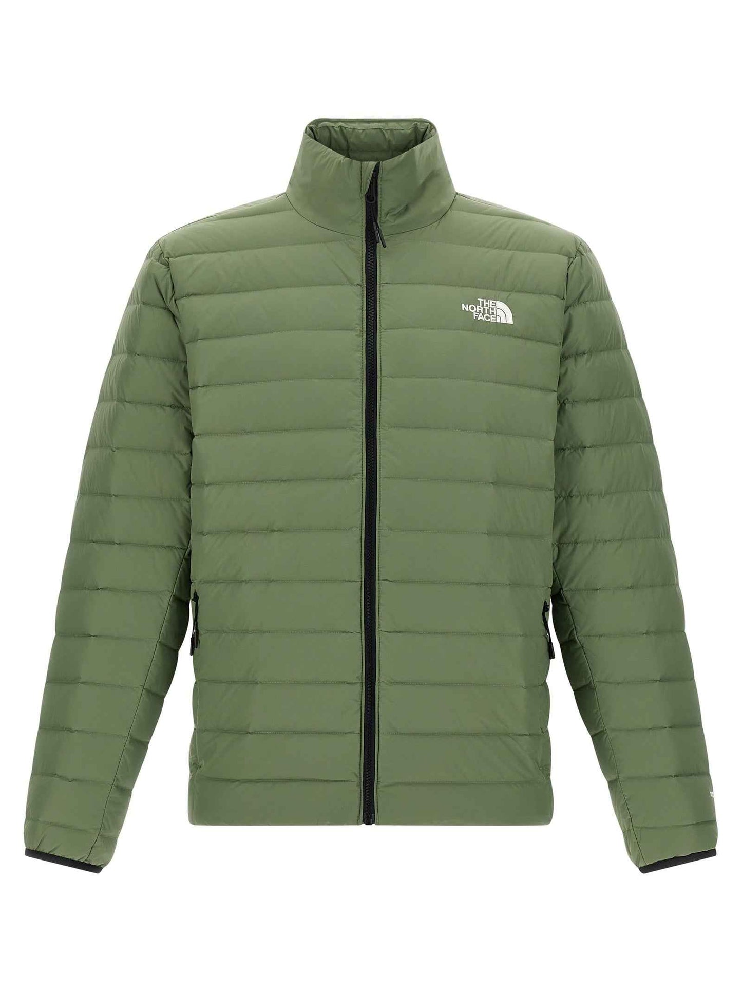 Bicolor Nylon Full-Length Jacket