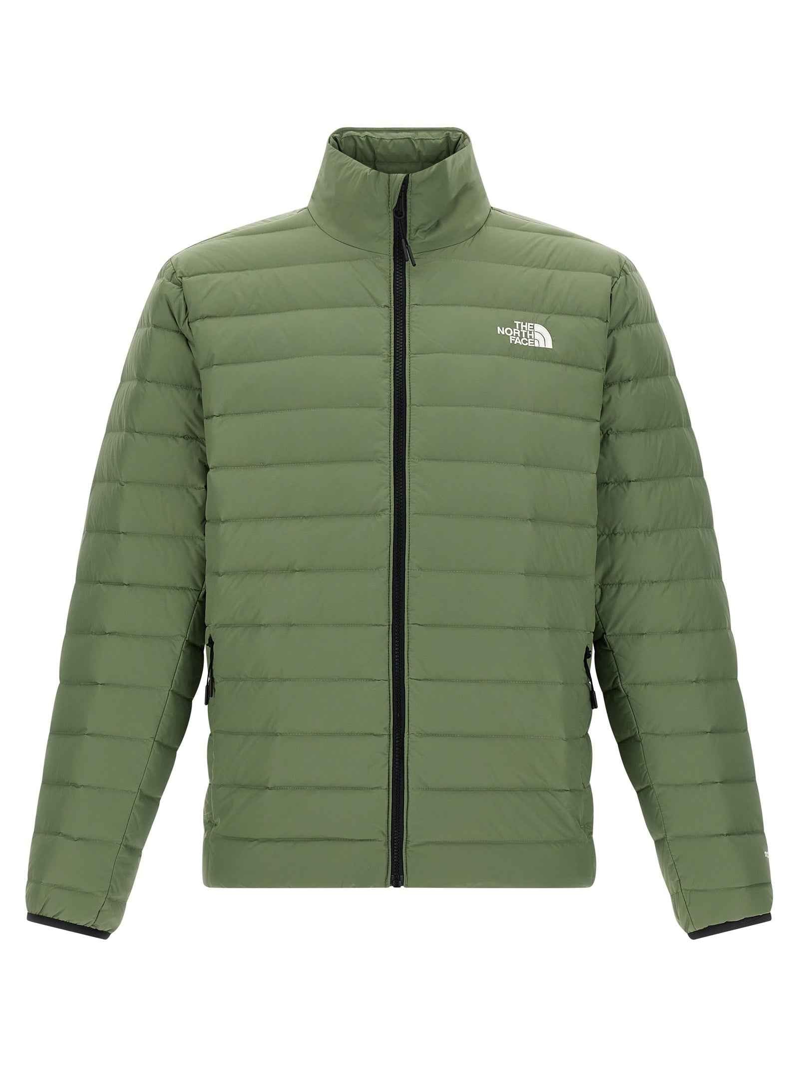 Bicolor Nylon Full-Length Jacket