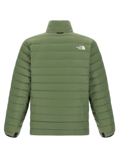 Bicolor Nylon Full-Length Jacket