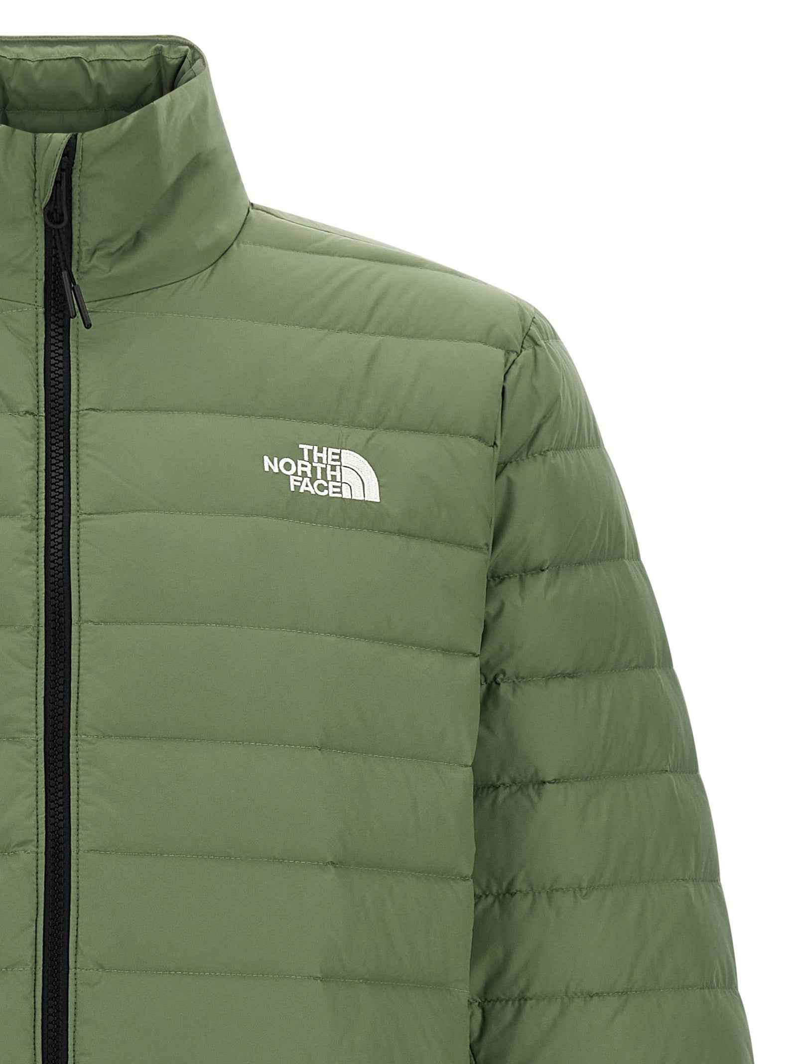 Bicolor Nylon Full-Length Jacket