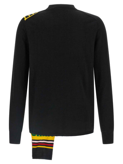 Black Acetate Cardigan