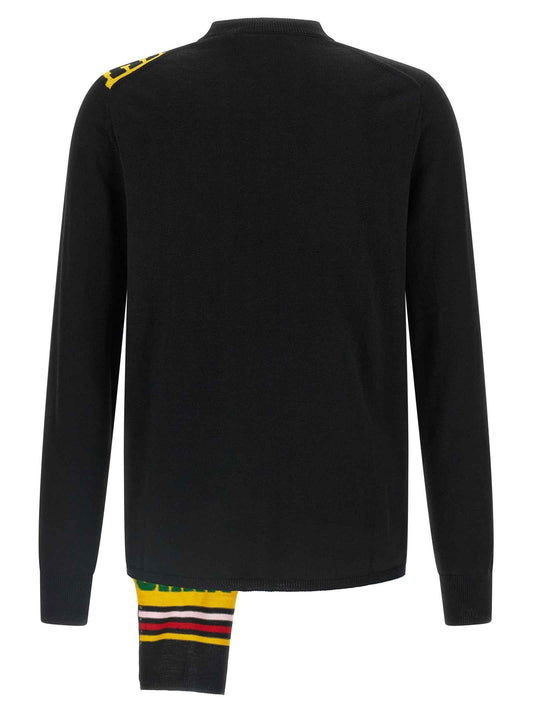 Black Acetate Cardigan
