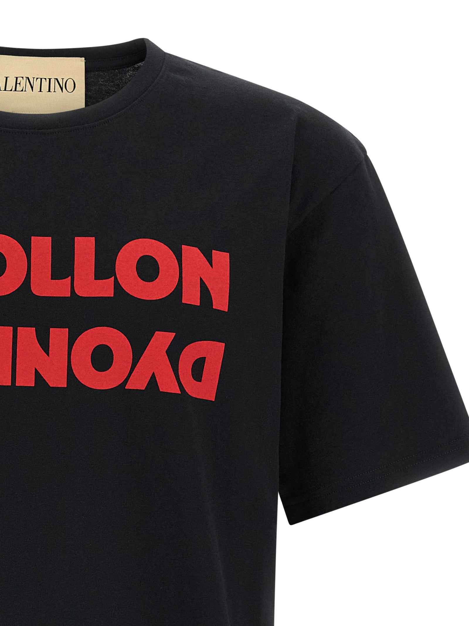 Black Cotton T-Shirt