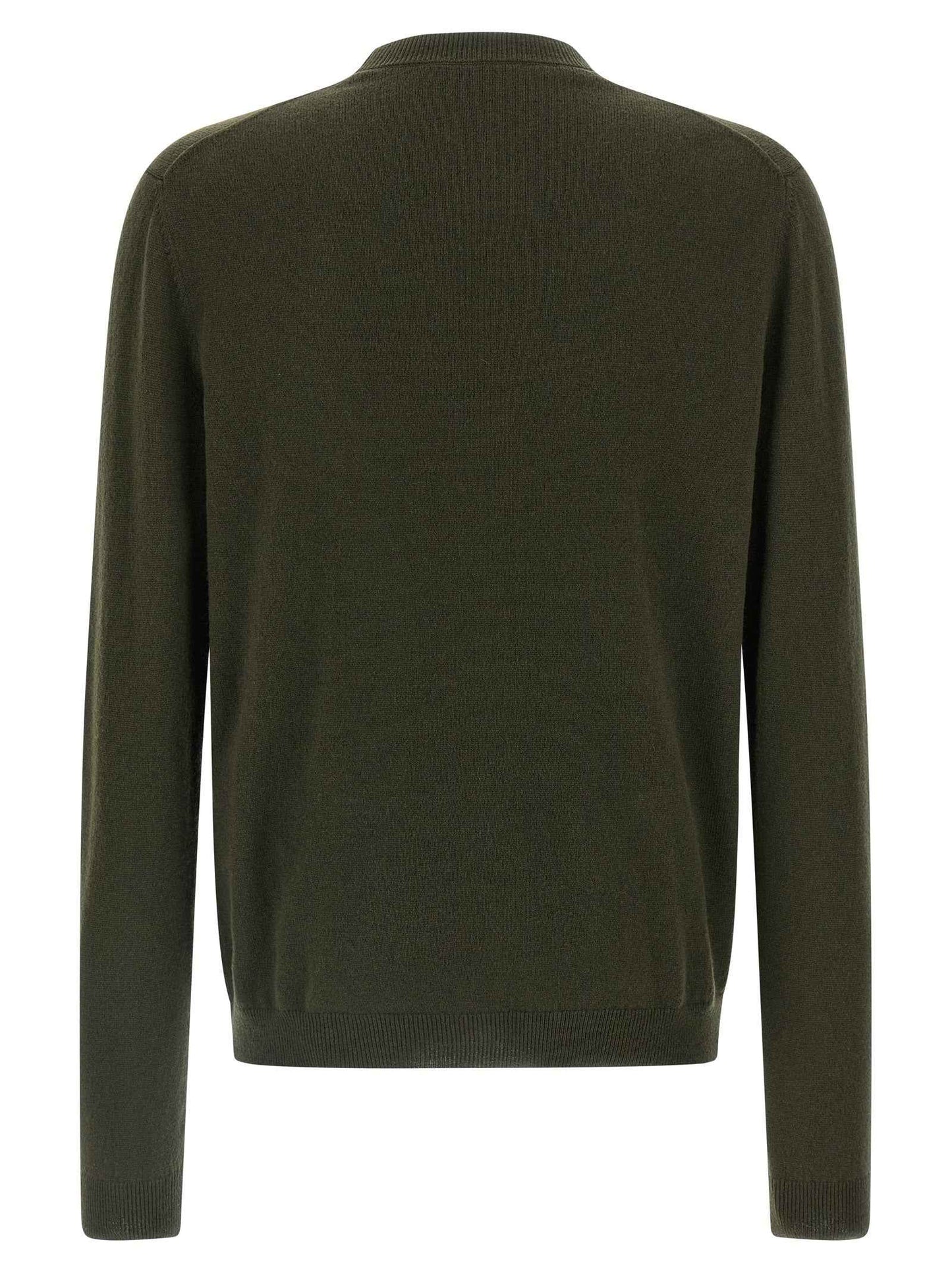 Bicolor Cashmere Cardigan