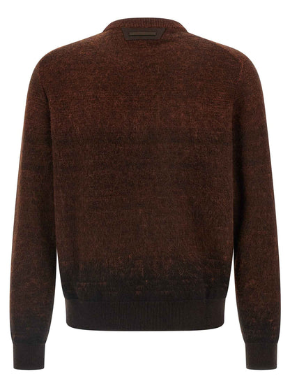 Brown Cashmere Cardigan