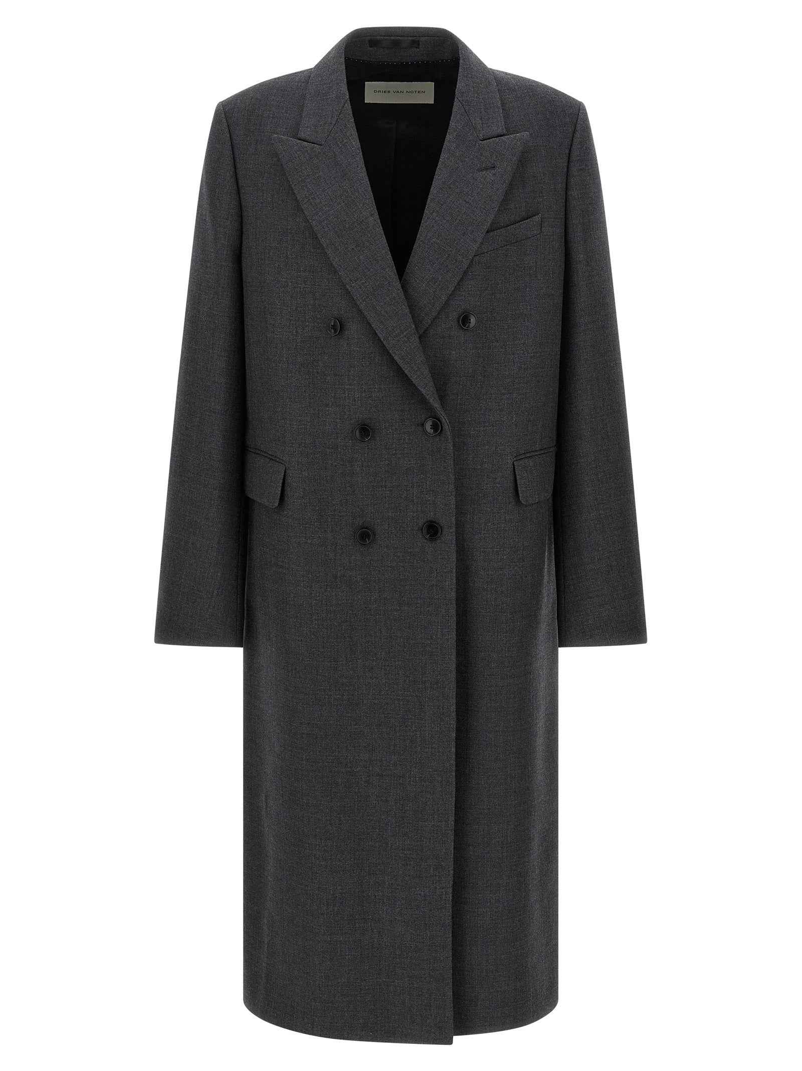 Gray Wool Coat