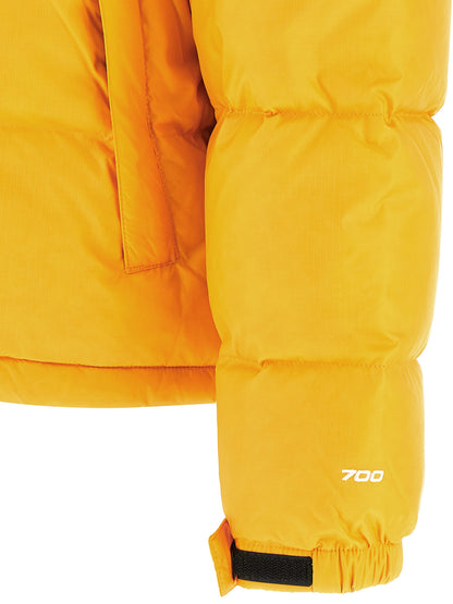 Bicolor Nylon Full-Length Jacket