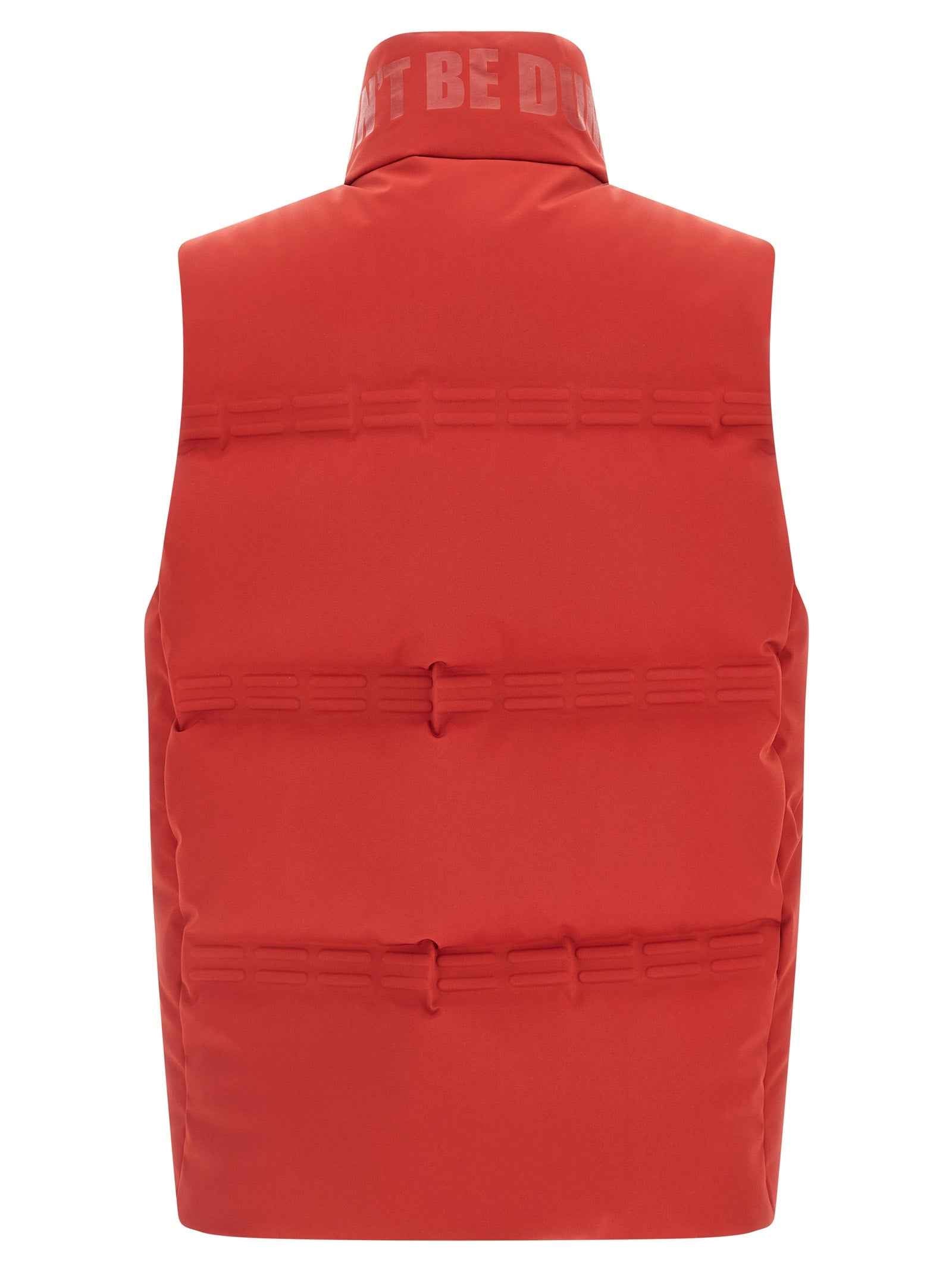 Multicolor Polyamide Sleeveless Jacket