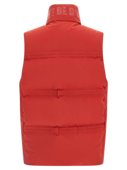 Multicolor Polyamide Sleeveless Jacket