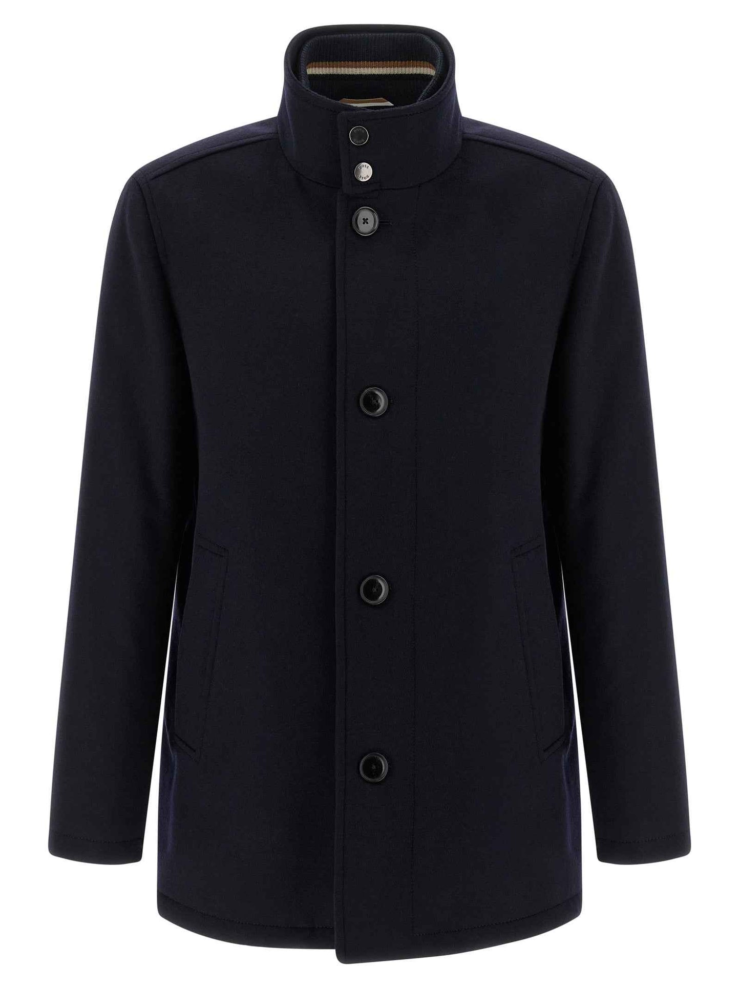 Blue Wool Coat