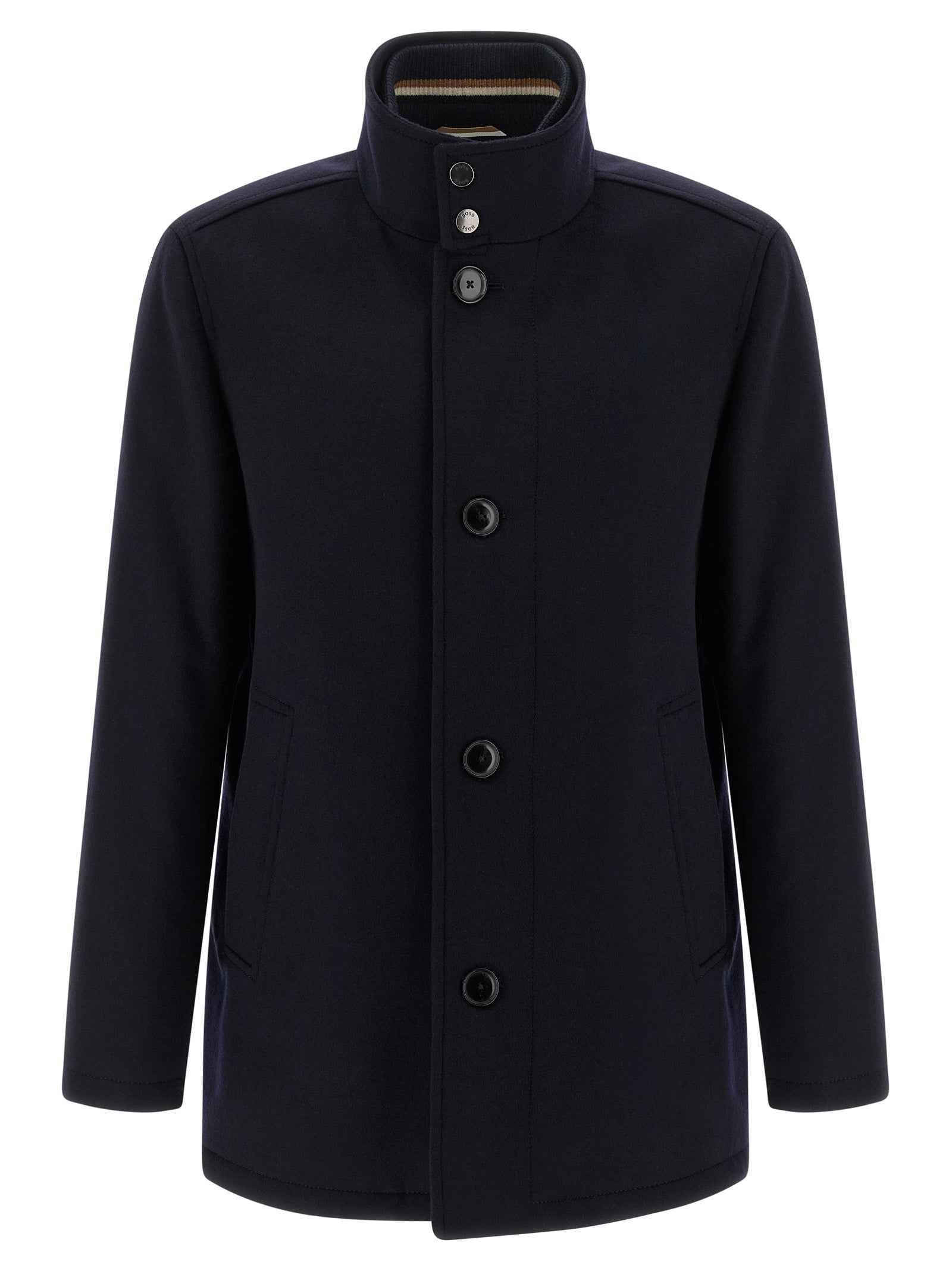 Blue Wool Coat