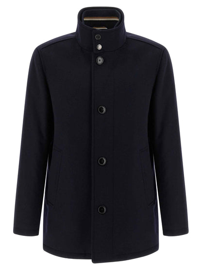 Blue Wool Coat