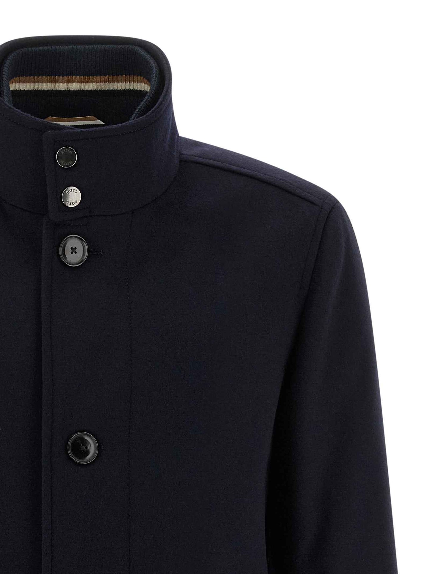 Blue Wool Coat