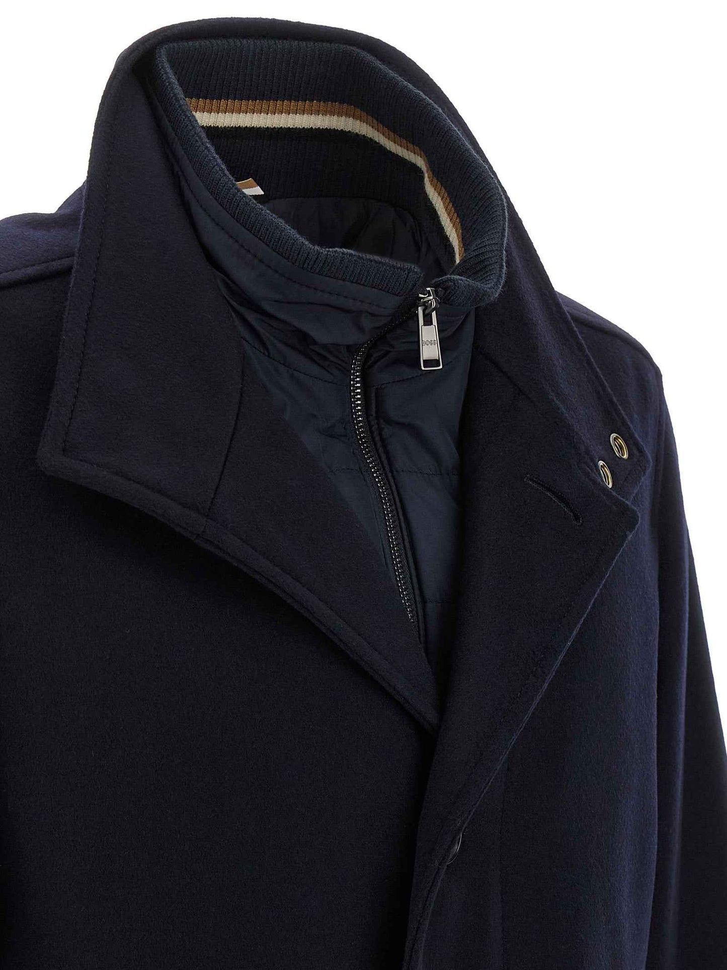 Blue Wool Coat