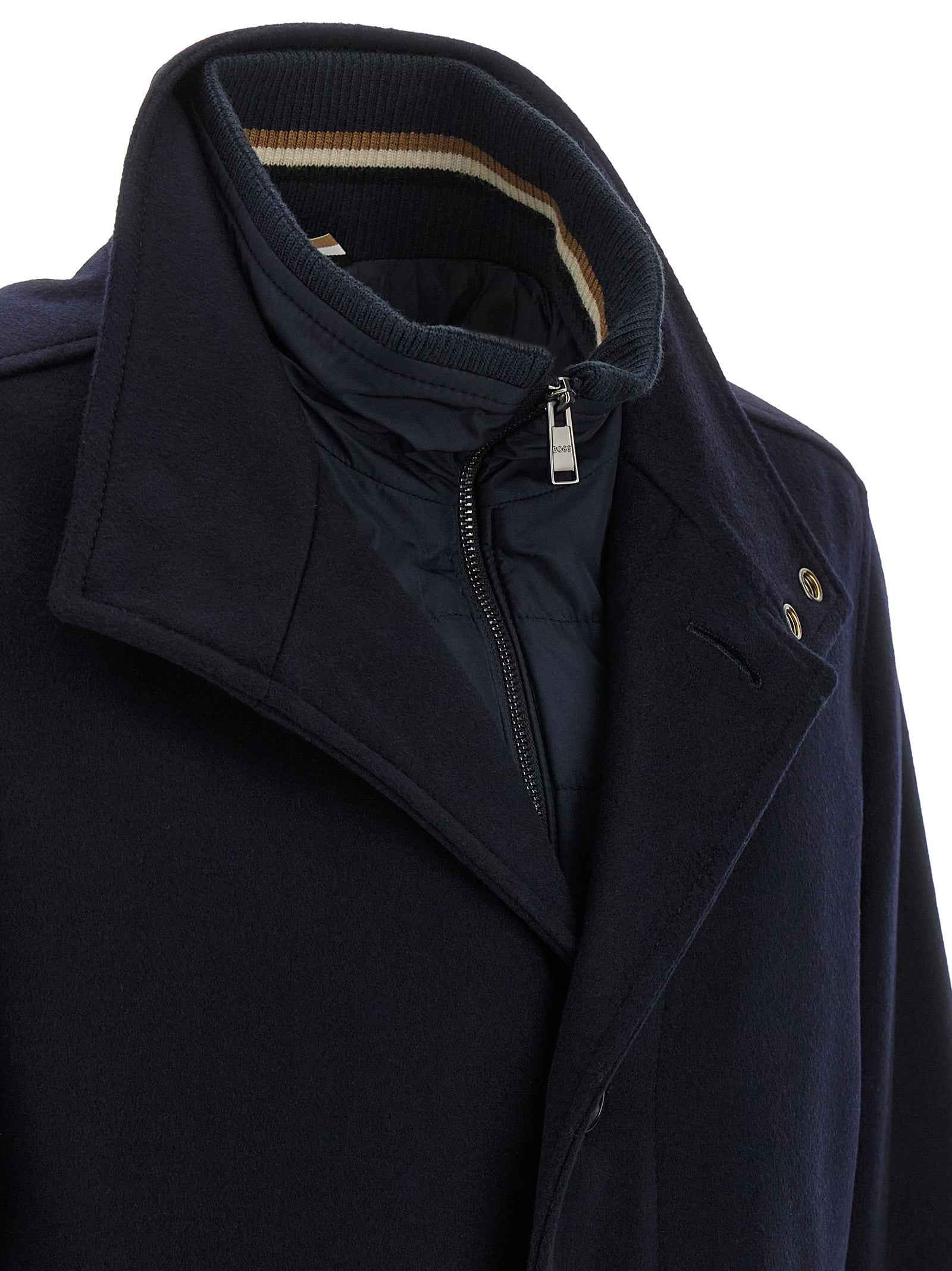 Blue Wool Coat