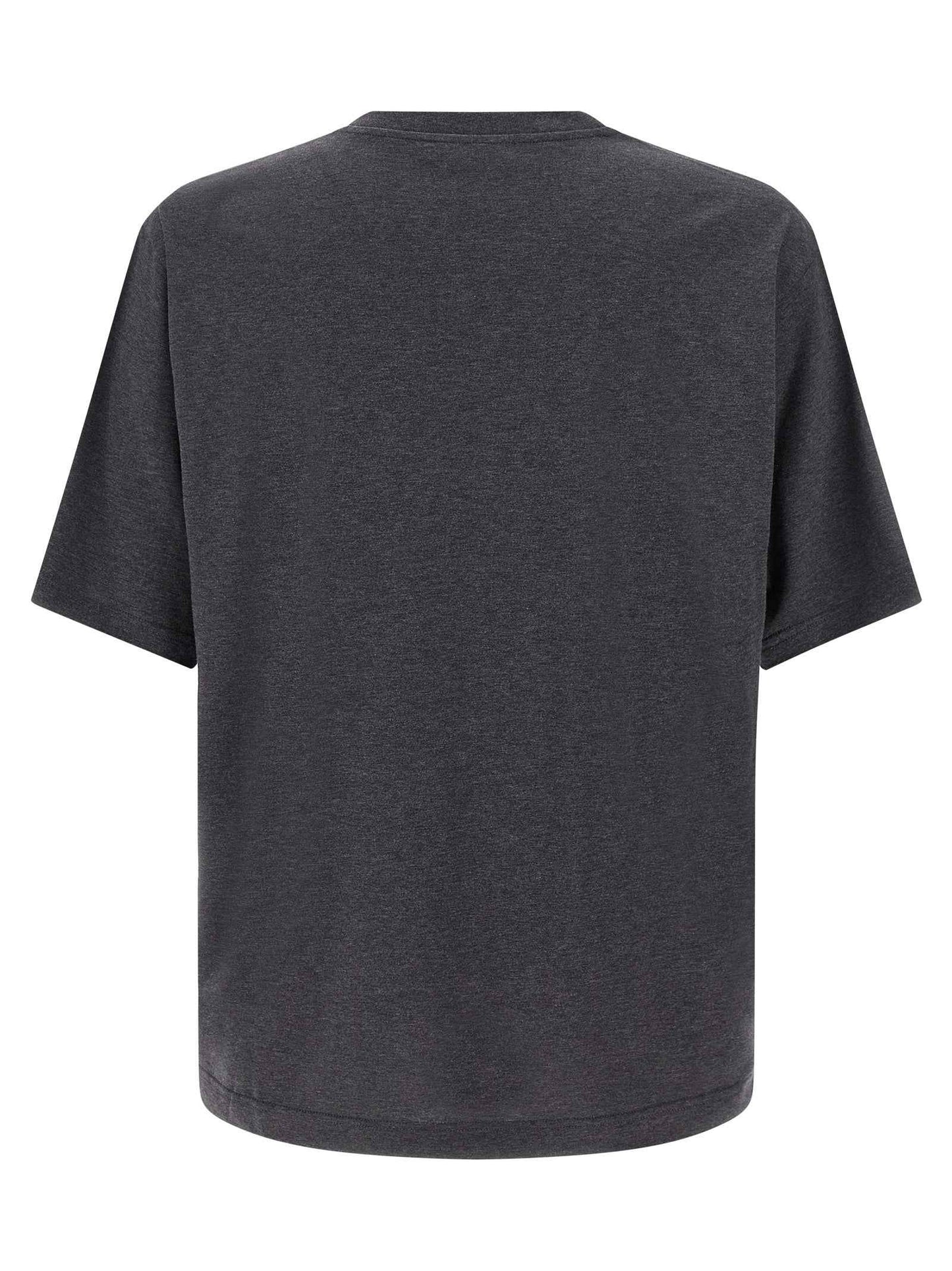 Gray Cotton T-Shirt