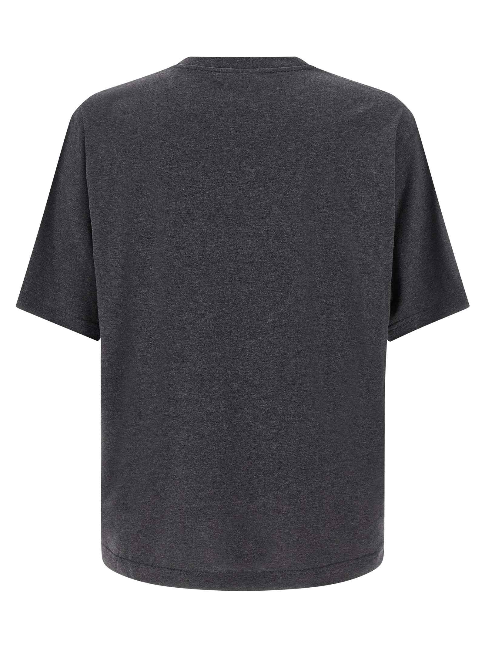 Gray Cotton T-Shirt