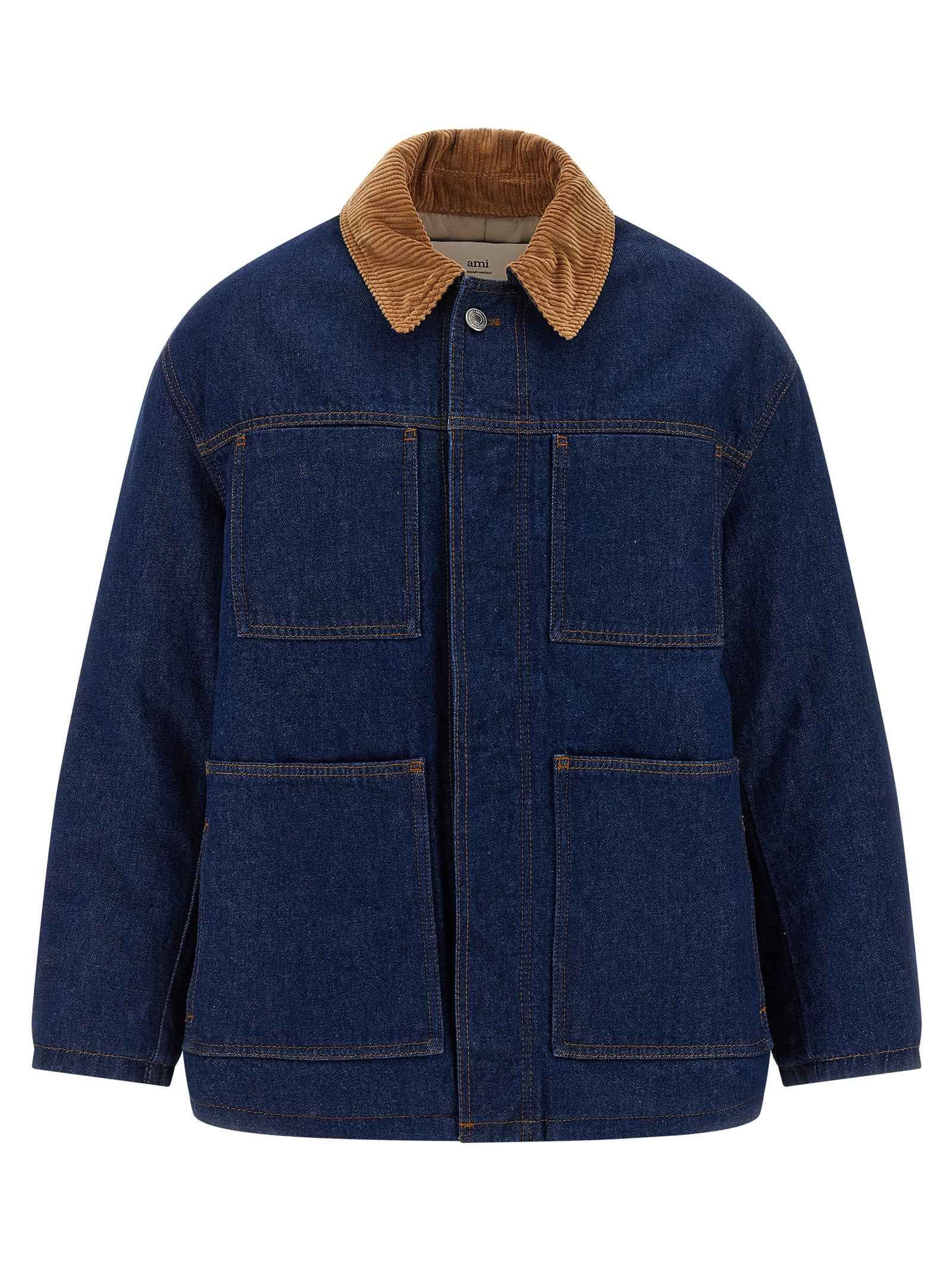 Blue Cotton Denim Jacket