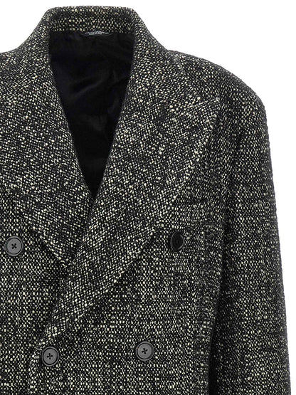 Bicolor Polyamide Coat