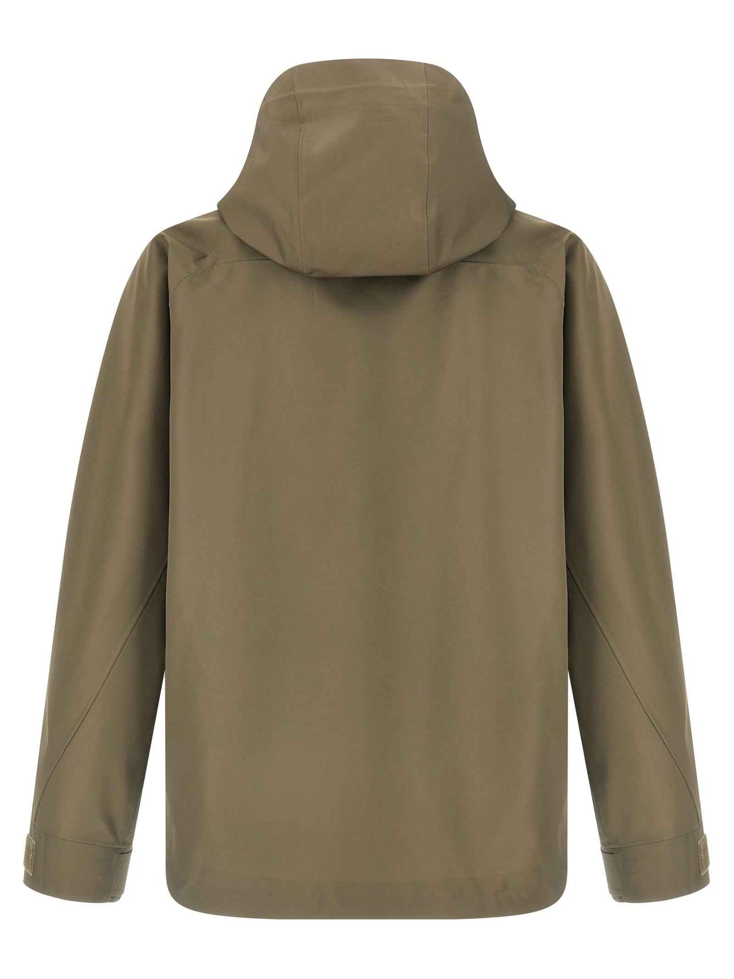 Bicolor Nylon Shell Jacket