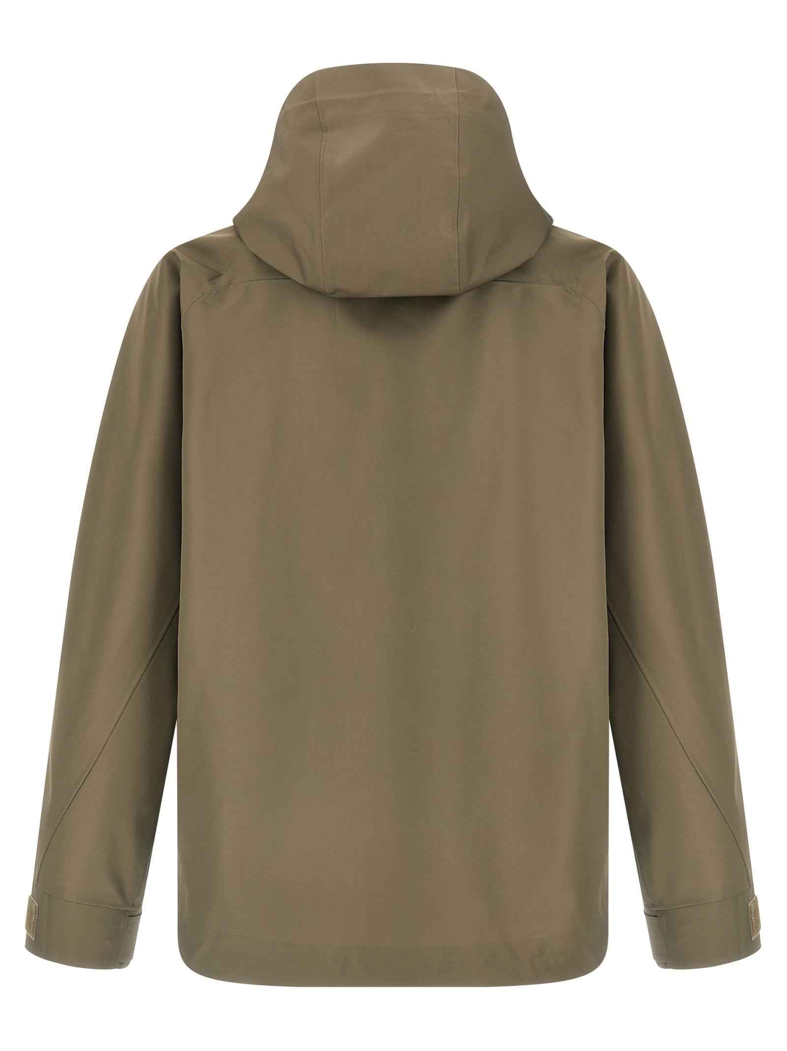 Bicolor Nylon Shell Jacket