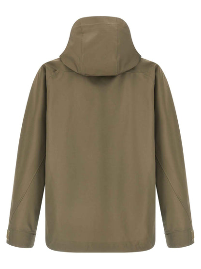 Bicolor Nylon Shell Jacket