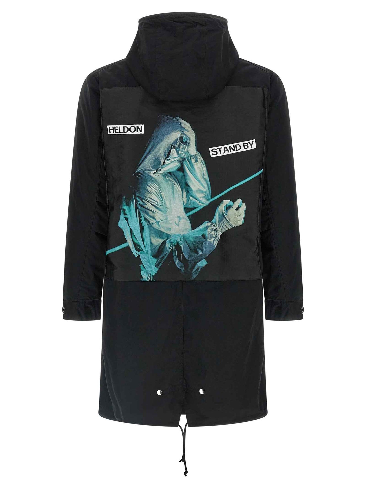 Black Cotton Parka