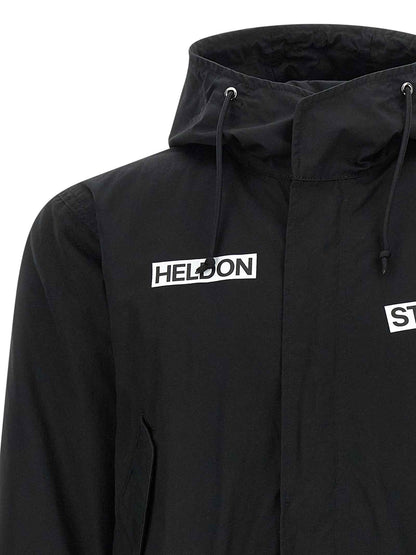 Black Cotton Parka