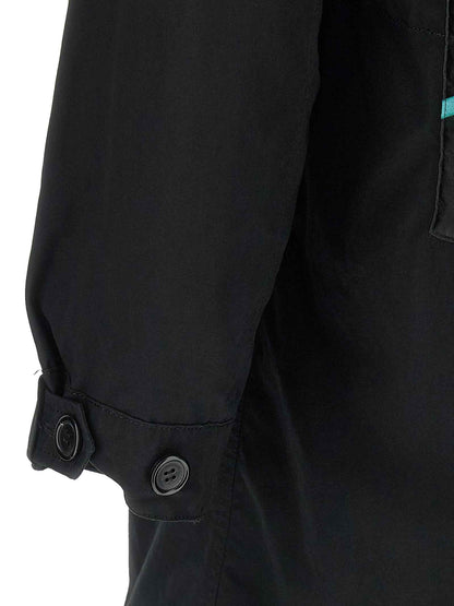 Black Cotton Parka