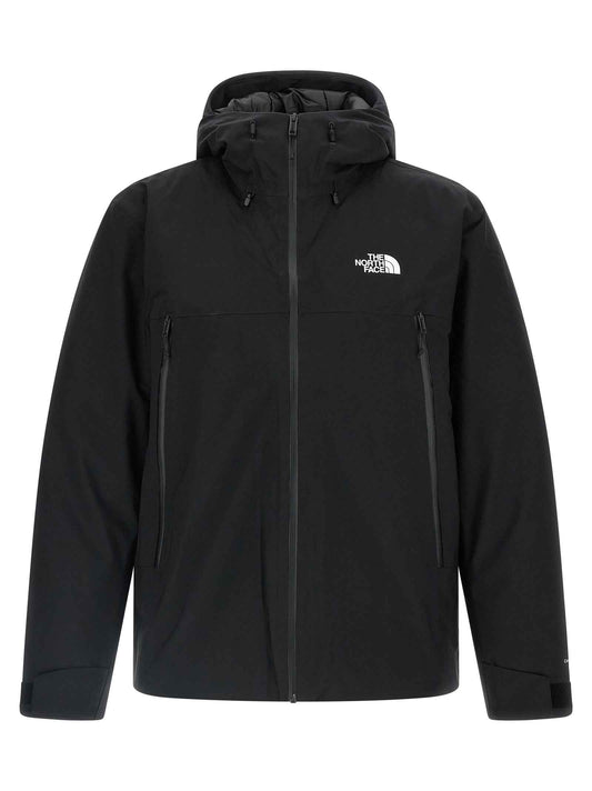 Black Polyester Parka