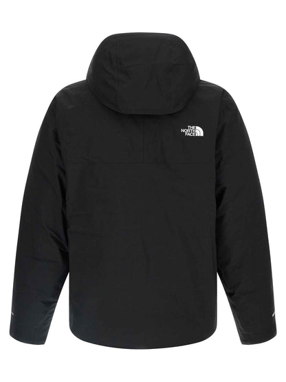 Black Polyester Parka