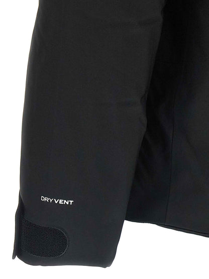 Black Polyester Parka