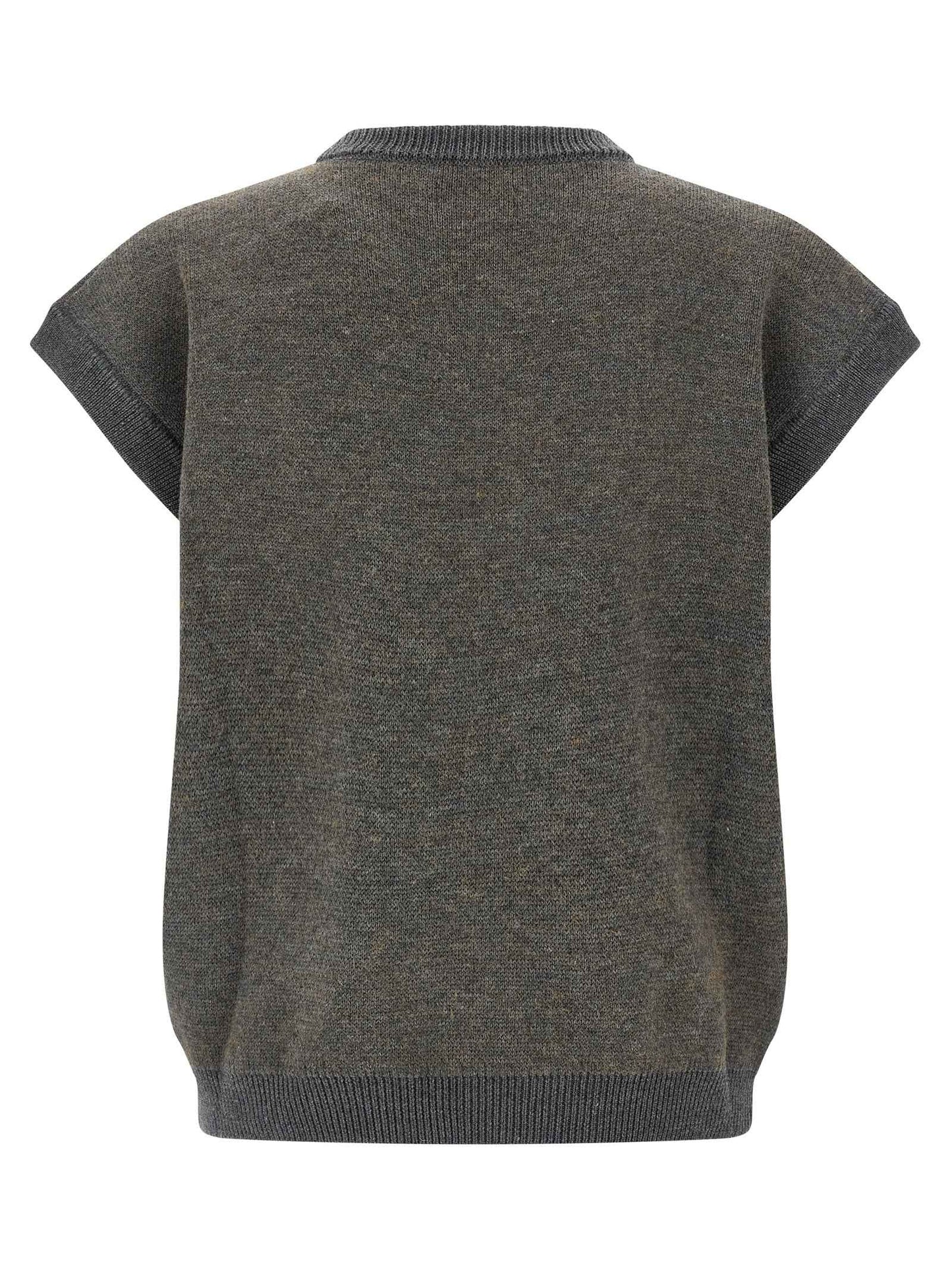 Gray Wool Sweatshirt