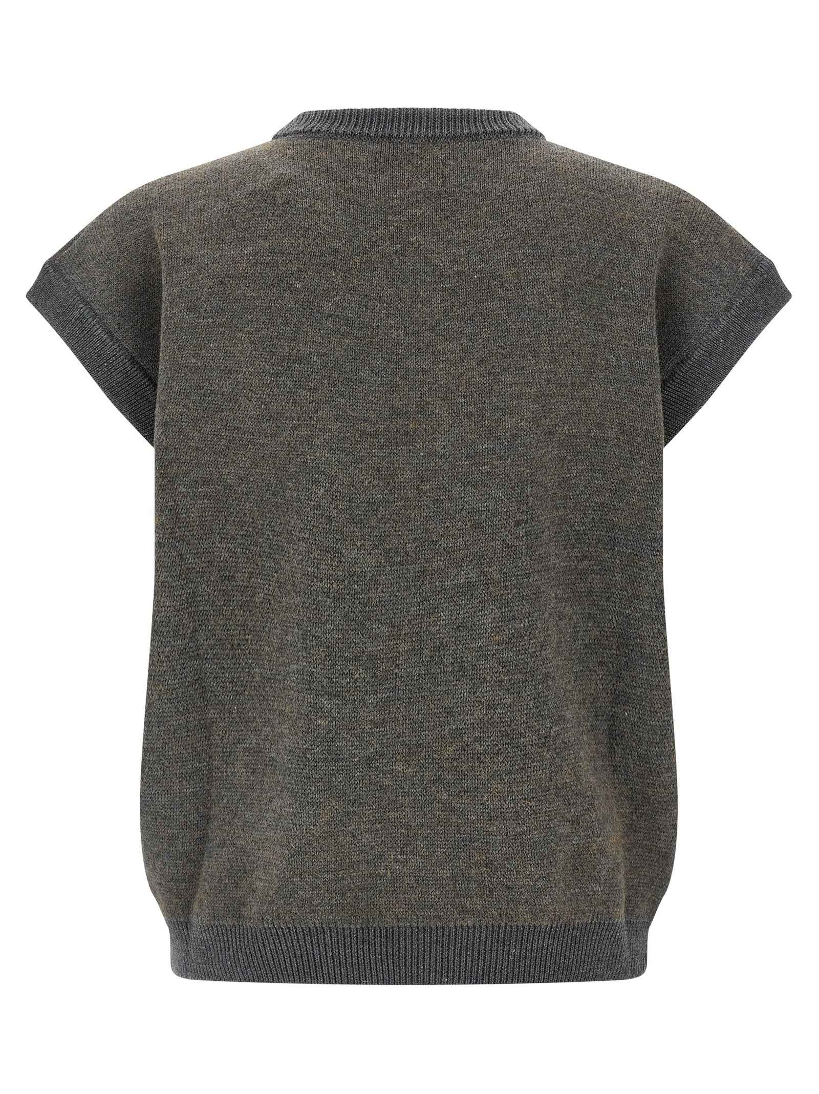 Gray Wool Sweatshirt