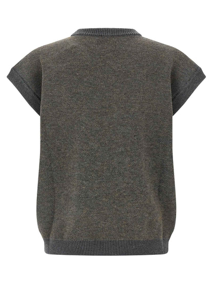 Gray Wool Sweatshirt