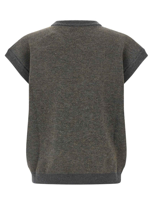 Gray Wool Sweatshirt