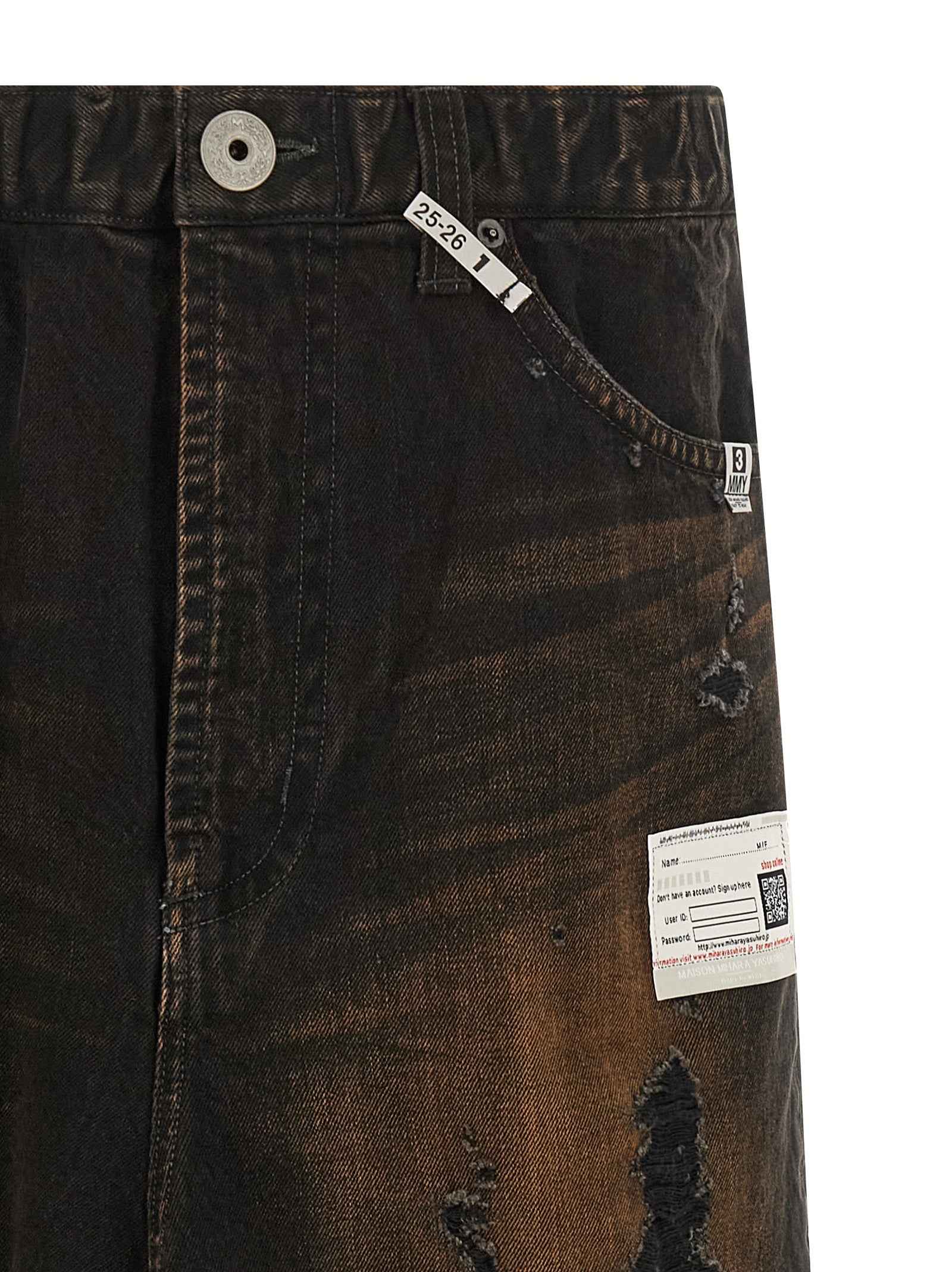 Black Cotton Casual Pants