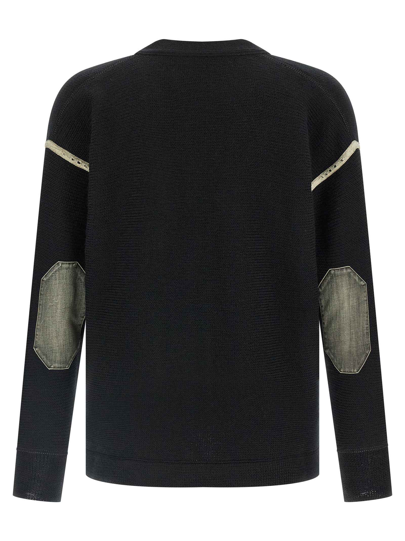 Black Virgin Wool Cardigan
