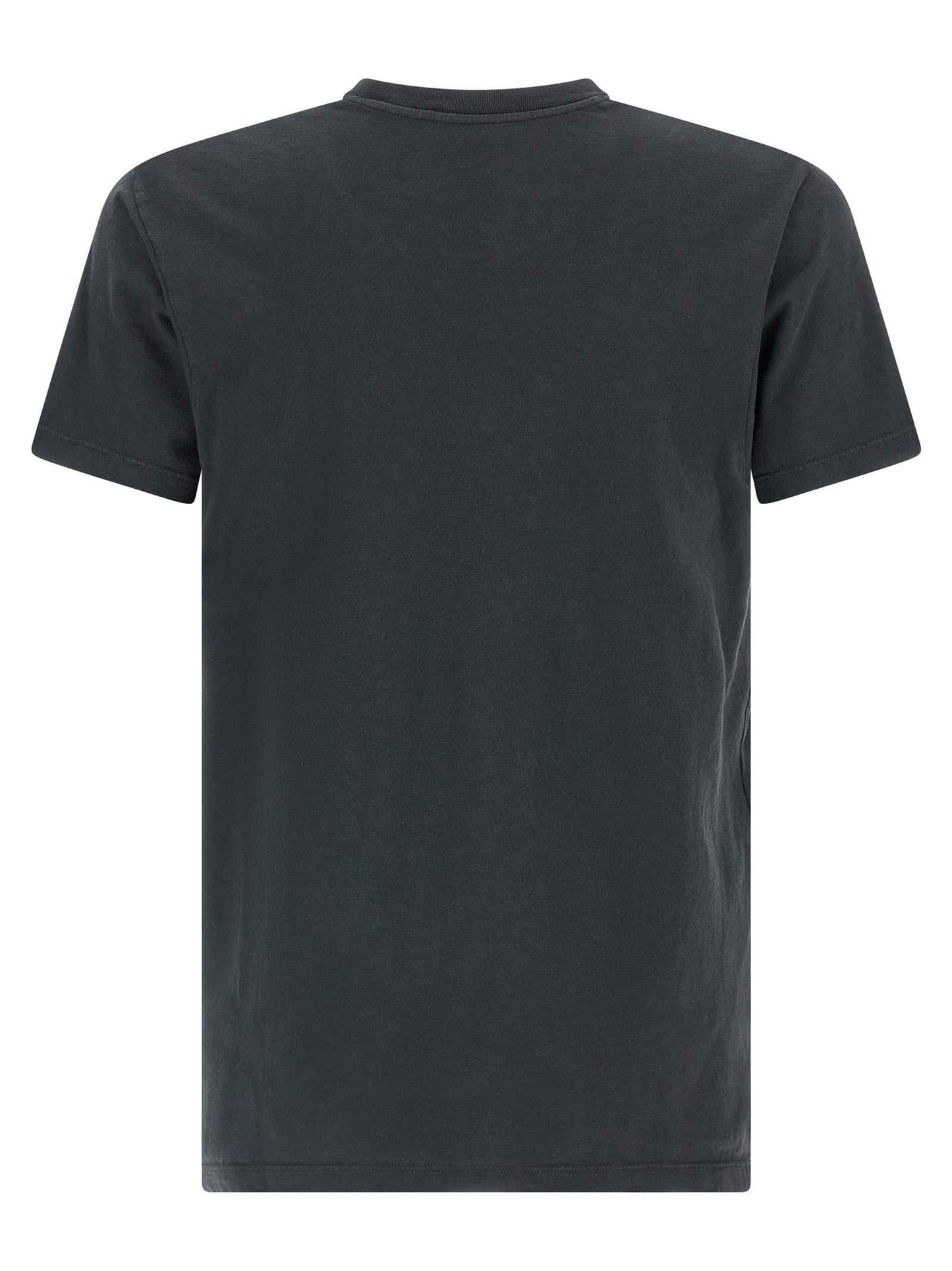 Black Cotton T-Shirt