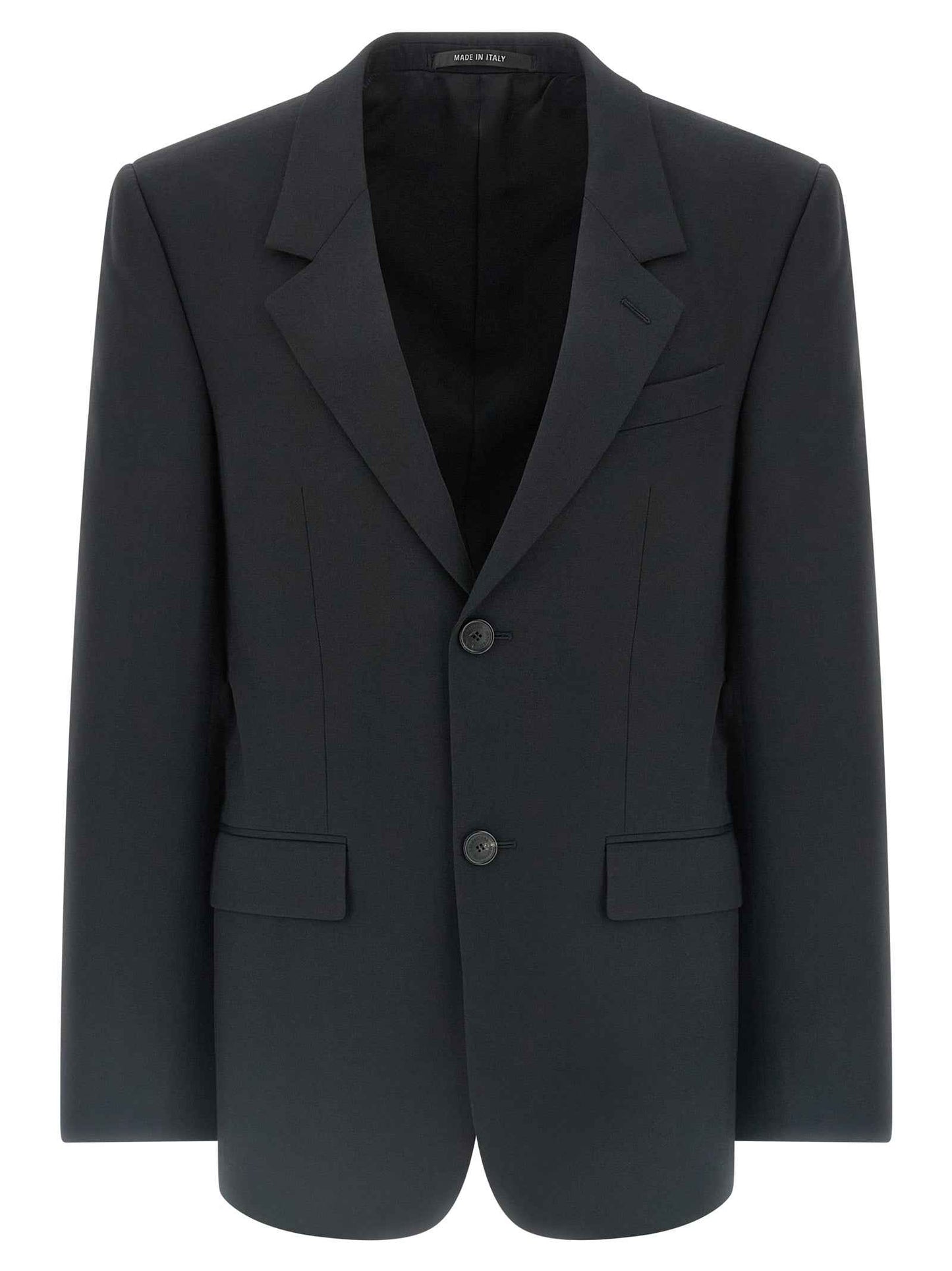 Black Wool Blazer