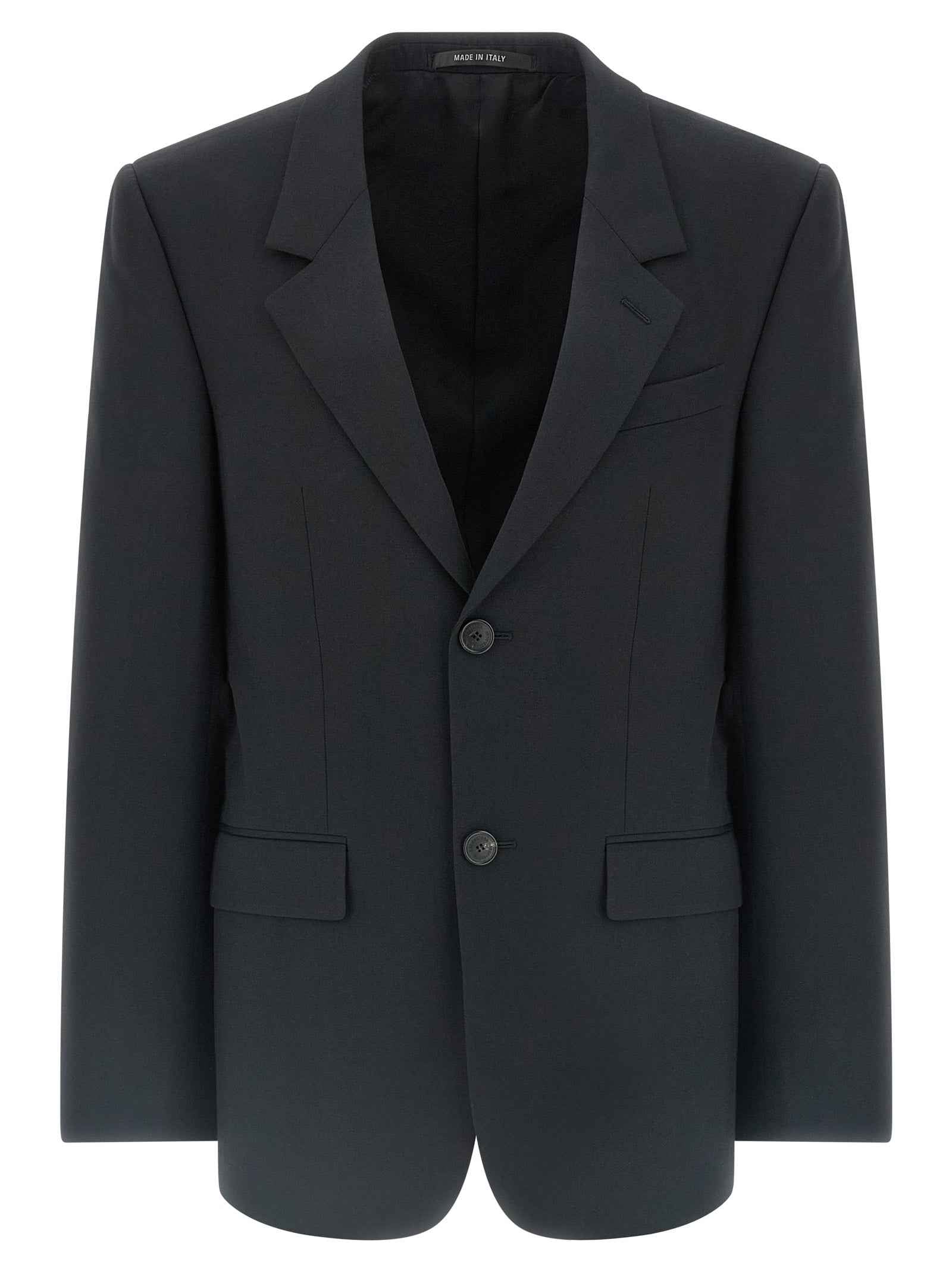 Black Wool Blazer