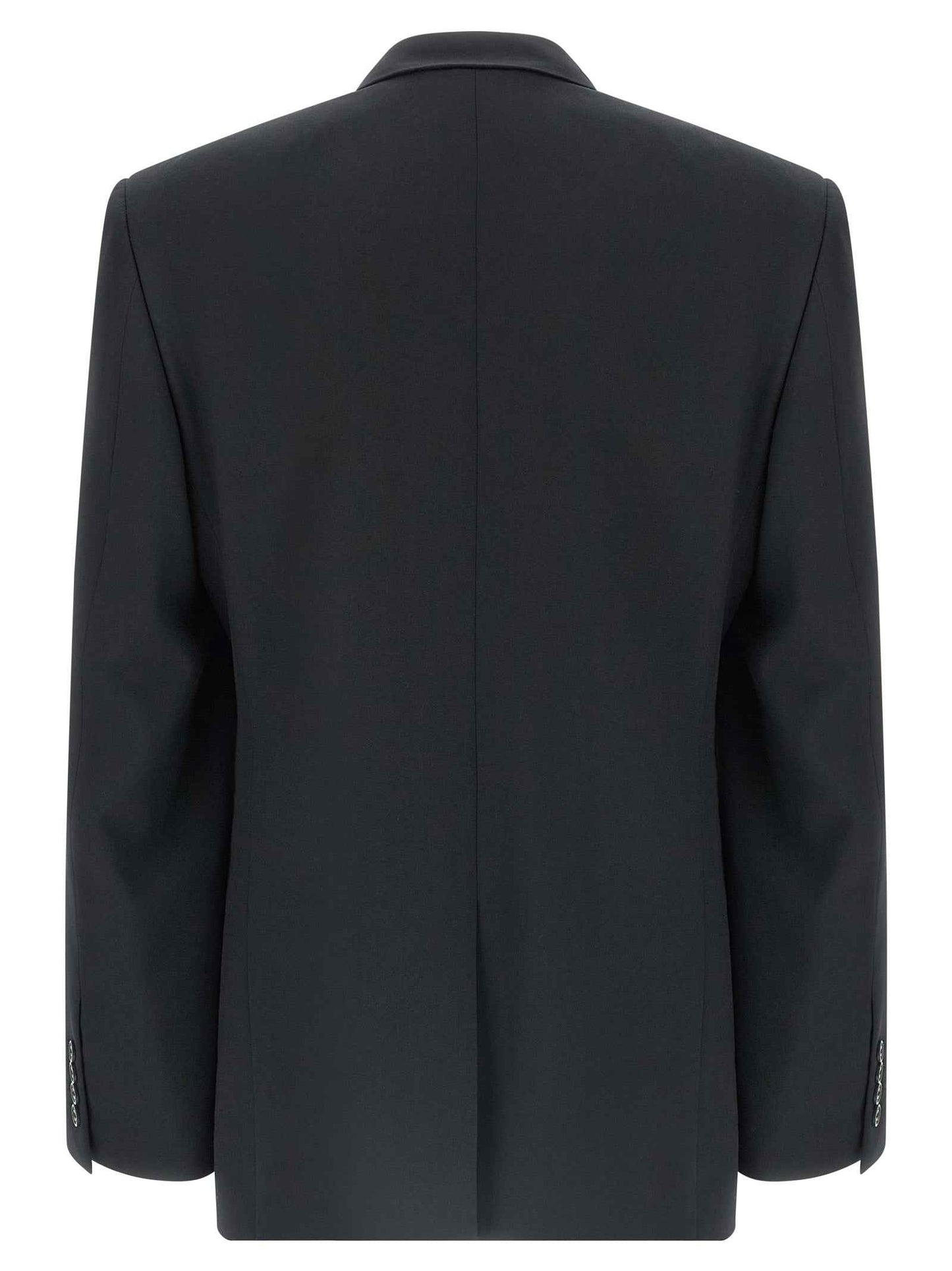 Black Wool Blazer