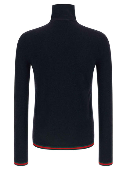 Blue Cashmere Cardigan