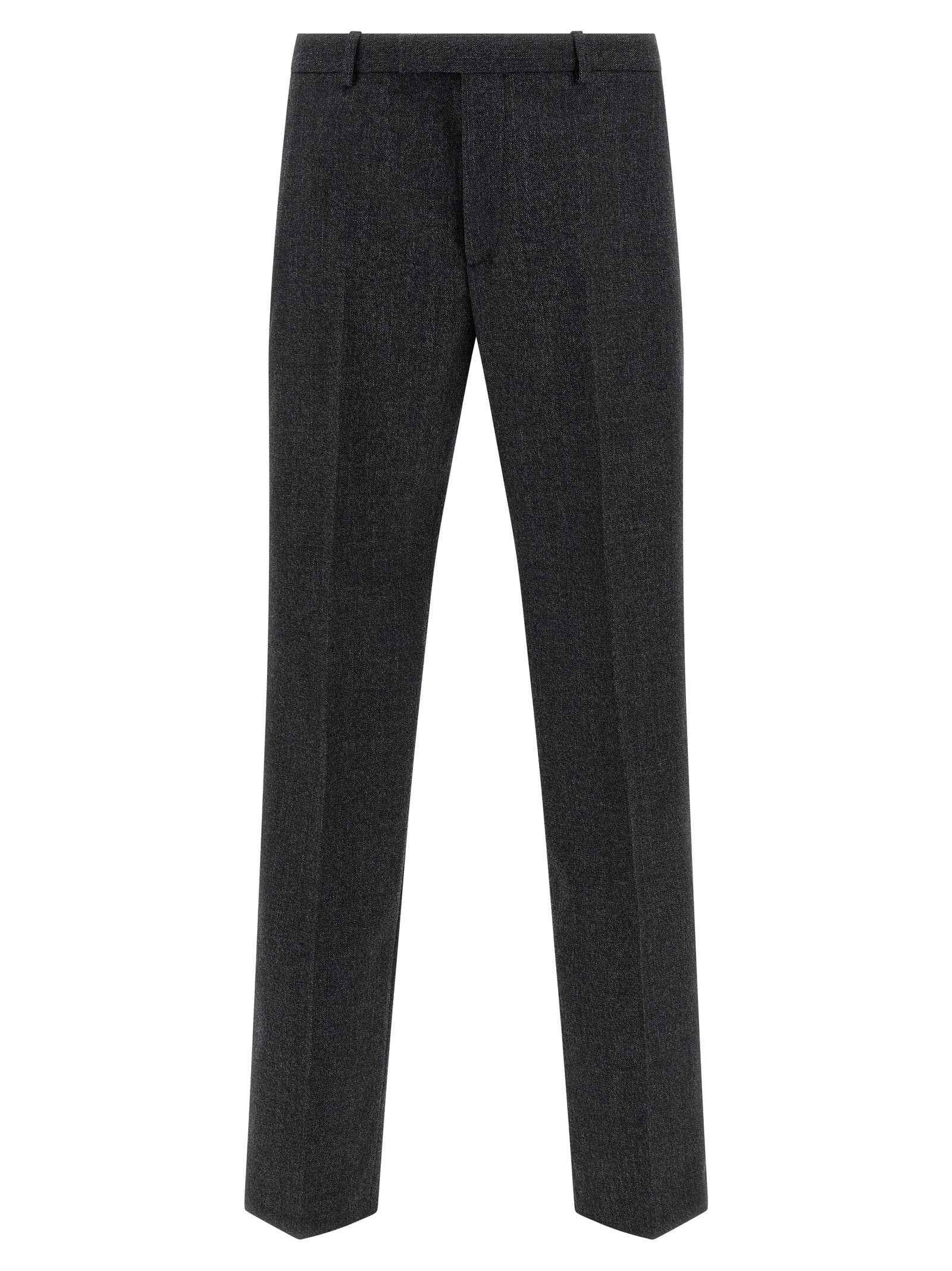 Gray Wool Dress Pants