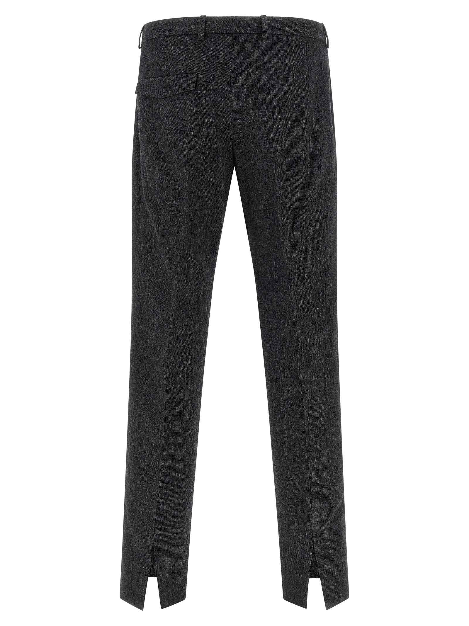 Gray Wool Dress Pants