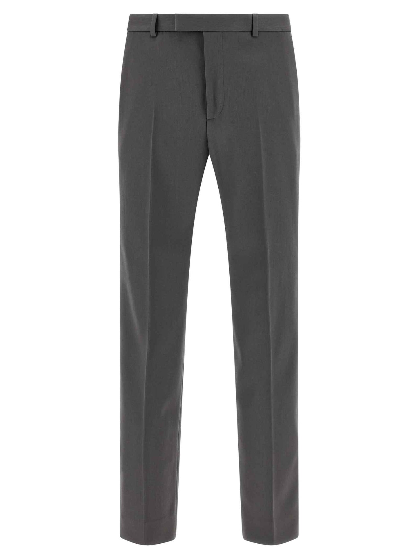 Gray Wool Dress Pants