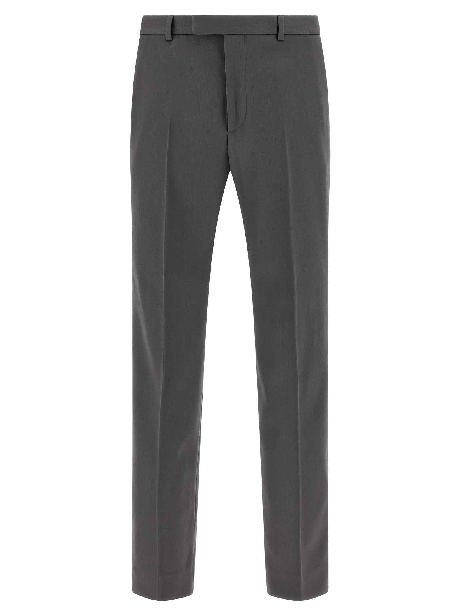 Gray Wool Dress Pants