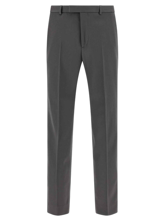 Gray Wool Dress Pants