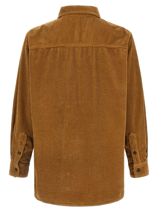 Beige Denim Shirt